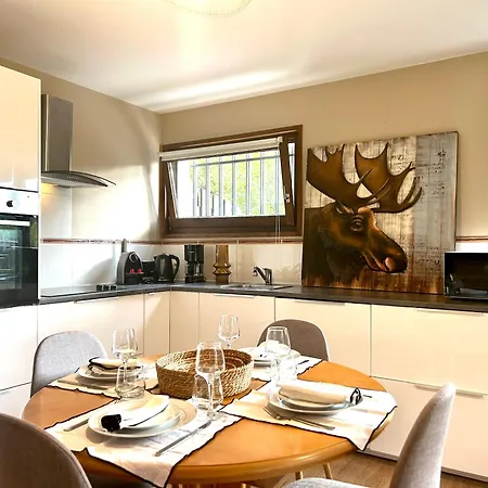 Apartament Style Avec Grande Terrasse Et Parking Prive Chamonix