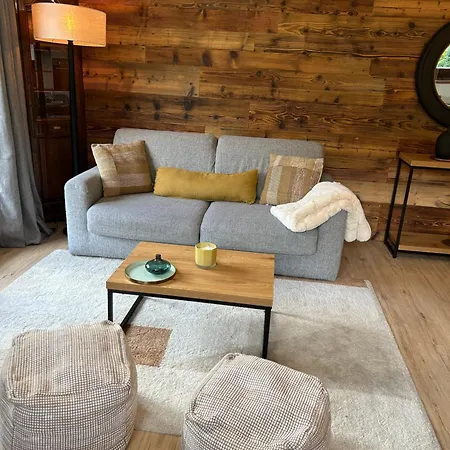 Style Avec Grande Terrasse Et Parking Prive 샤모니