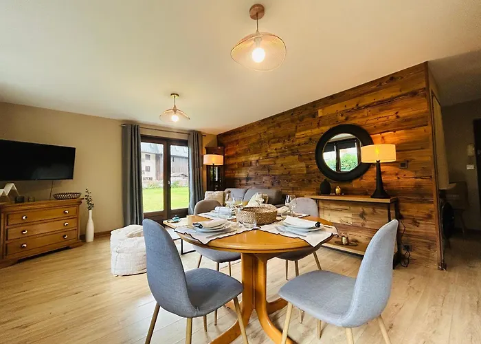 Apartment Style Avec Grande Terrasse Et Parking Prive Chamonix