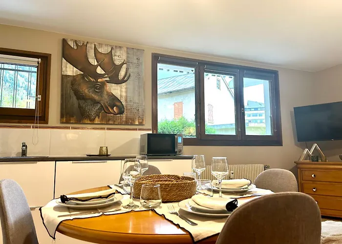 Style Avec Grande Terrasse Et Parking Prive Chamonix